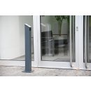 Pedestal Ashtray Aluminium | Anthracite | Freestanding