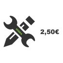 HISKA |  Sonderfertigungspauschale 2,50 Euro