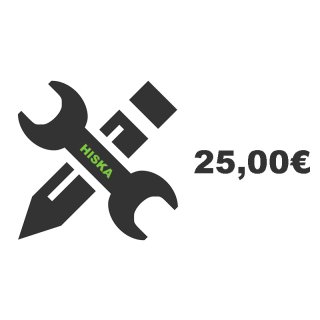 HISKA |  Sonderfertigungspauschale 25,00 Euro