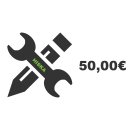Sonderfertigungspauschale 50,00€