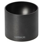 HISKA | Eierbecher Aluminium Schwarz eloxiert im 2er Set