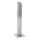 HISKA Spendensäule | Spendenbox | Stehende Offerte Säule | abschließbar | Wohltätigkeit | freistehend Innenbereich