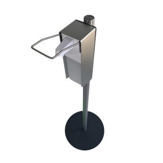HISKA |  Mobile Hygienestation HS-100 für z.B Desinfektionsmittel oder Handpflegeprodukte | 500ml Behälter