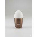 Eierbecher Rund Oval Aluminium schwarz