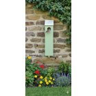 Nachhaltiges Premium Design-Vogelhaus aus Aluminium & Edelstahl 2 Farben