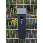 Nachhaltiges Premium Design-Vogelhaus aus Aluminium & Edelstahl 2 Farben