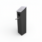 Nachhaltiges Premium Design-Vogelhaus aus Aluminium & Edelstahl
