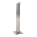 HISKA Spendensäule | Spendenbox | Stehende Offerte Säule | abschließbar | Wohltätigkeit | Aufgedübelt