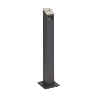 HISKA | Standaschenbecher Aluminium | in verschiedenen Farben