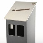HISKA | Standaschenbecher Aluminium | in verschiedenen Farben